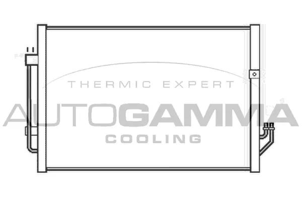 Condenser, air conditioning (105547)