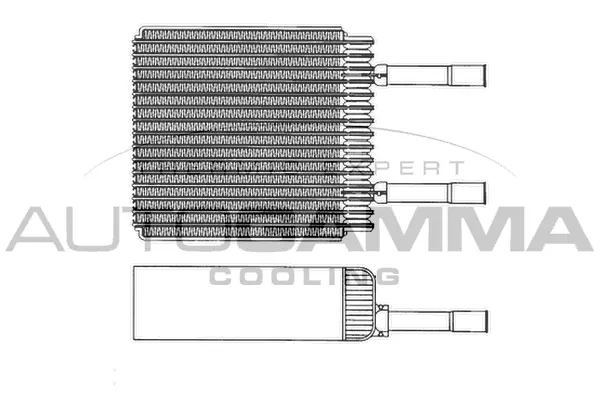 Evaporator, air conditioning (112101)