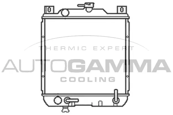 Radiator, engine cooling (102331)