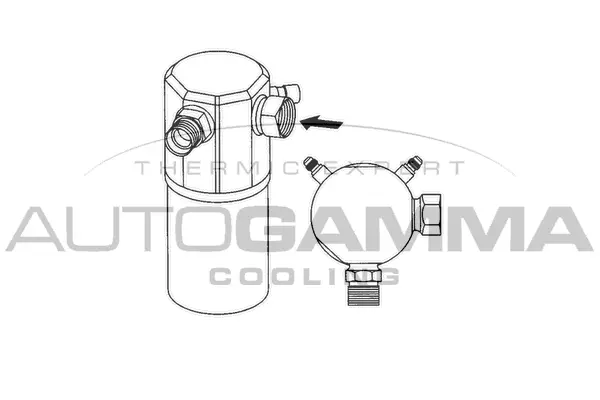Dryer, air conditioning (106329)
