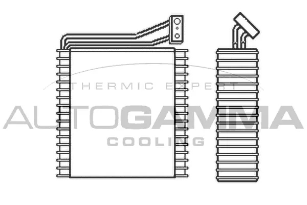 Evaporator, air conditioning (112085)