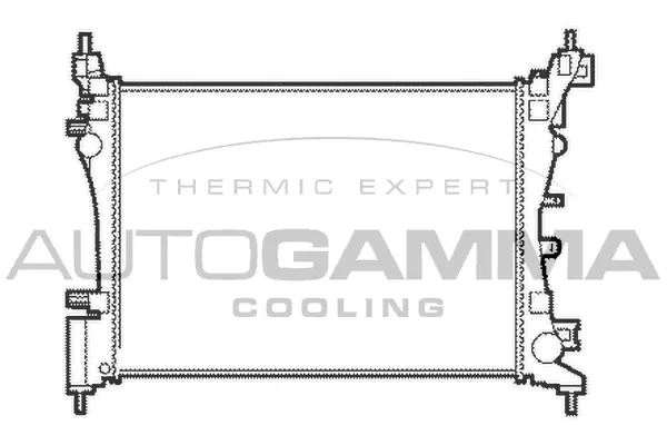 Radiator, engine cooling (103985)