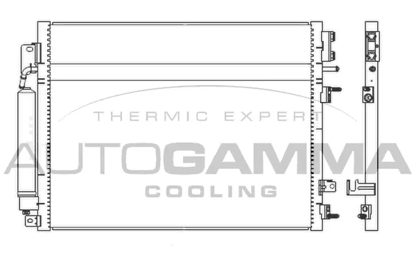 Condenser, air conditioning (107357)