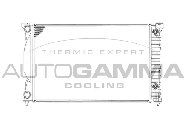 Radiator, engine cooling (103372)