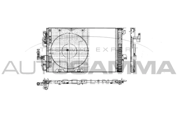 Condenser, air conditioning (103243)
