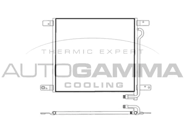 Condenser, air conditioning (304482)