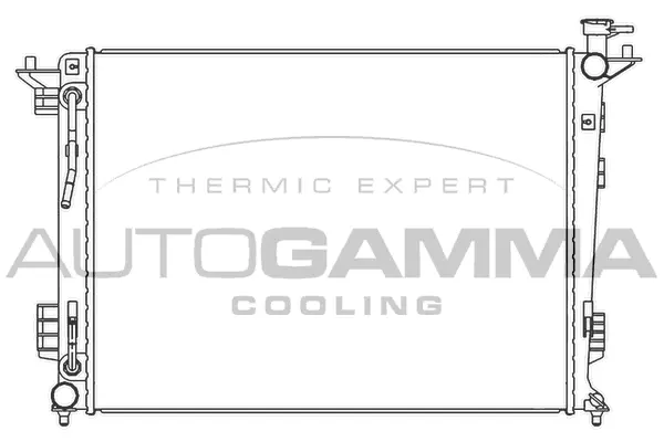 Radiator, engine cooling (105795)