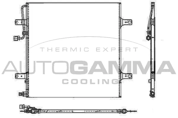 Condenser, air conditioning (103666)