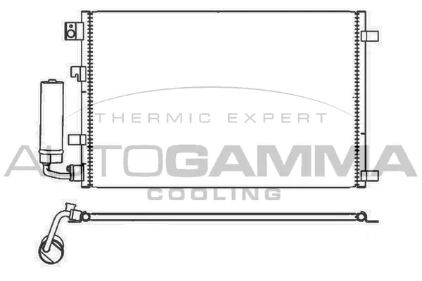 Condenser, air conditioning (105718)