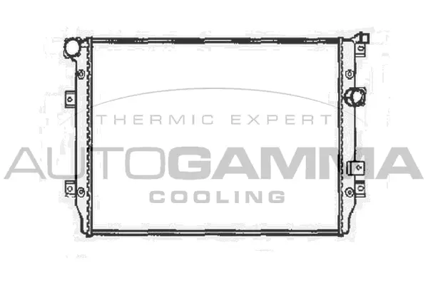Radiator, engine cooling (105418)