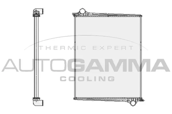 Radiator, engine cooling (404704)