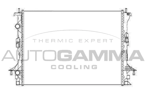 Radiator, engine cooling (105306)