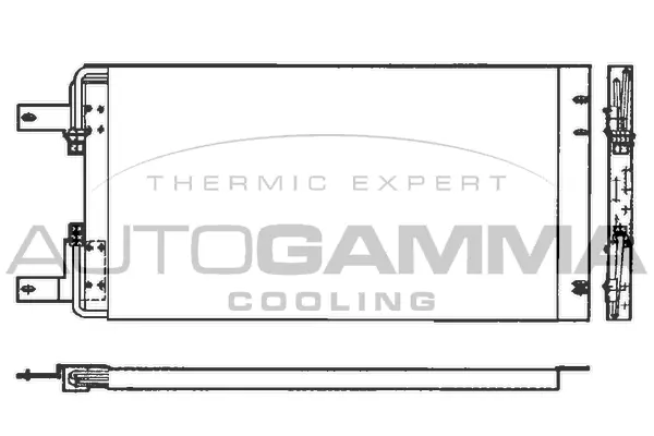 Condenser, air conditioning (101825)