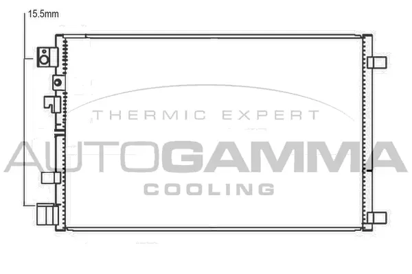 Condenser, air conditioning (107332)