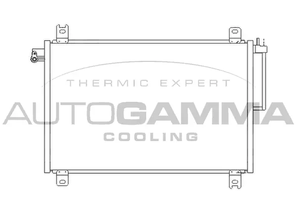 Condenser, air conditioning (104444)