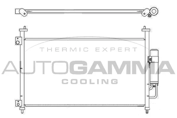 Condenser, air conditioning (104950)