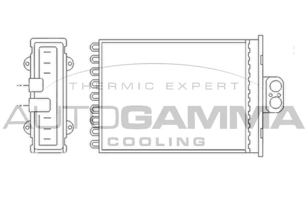 Heat Exchanger, interior heating (105281)