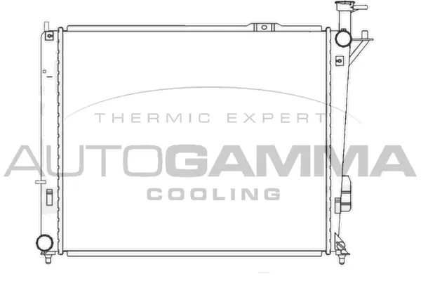 Radiator, engine cooling (105840)