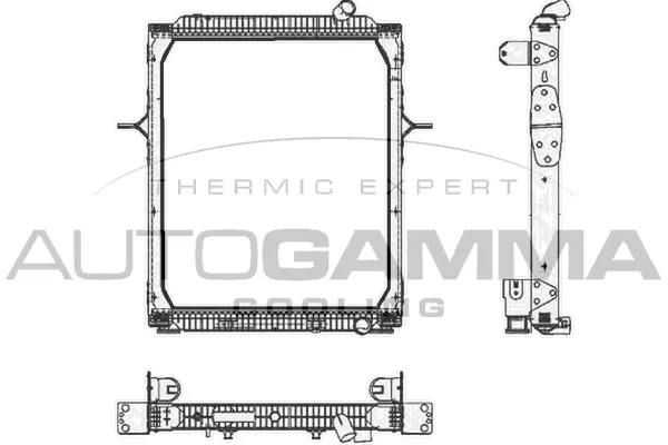 Radiator, engine cooling (404846)