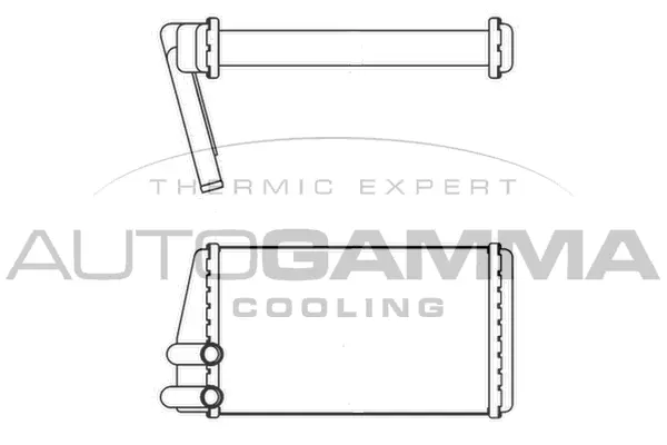 Heat Exchanger, interior heating (107269)