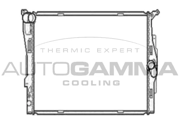 Radiator, engine cooling (104617)
