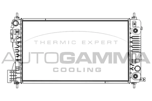 Radiator, engine cooling (107979)
