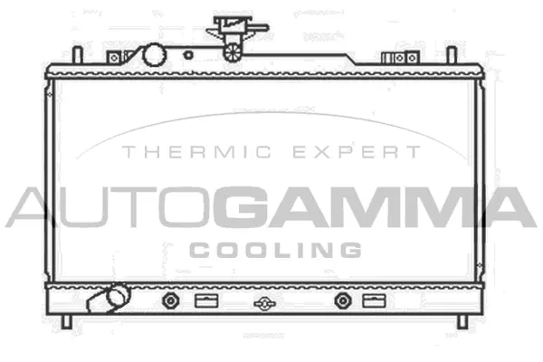Radiator, engine cooling (107427)