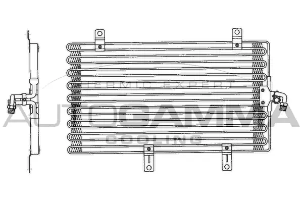 Condenser, air conditioning (102568)