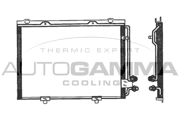 Condenser, air conditioning (102703)