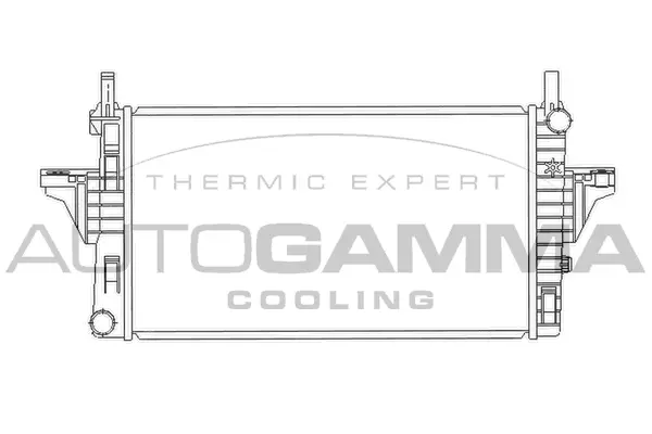 Radiator, engine cooling (103445)