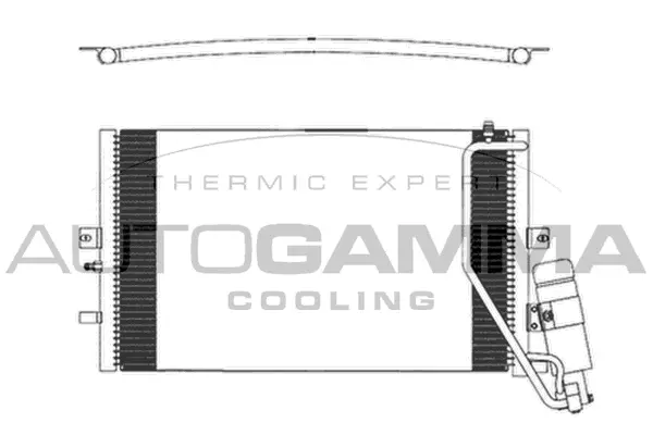 Condenser, air conditioning (103835)
