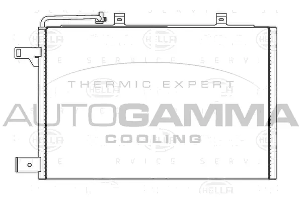 Condenser, air conditioning (104110)