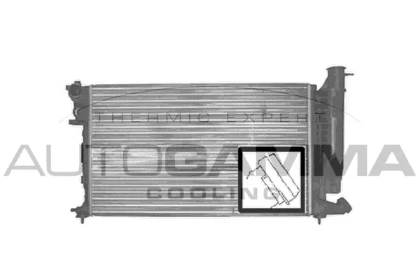 Radiator, engine cooling (100212)