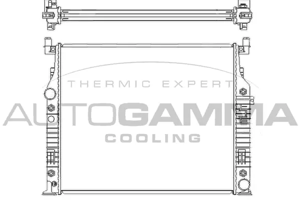 Radiator, engine cooling (104851)