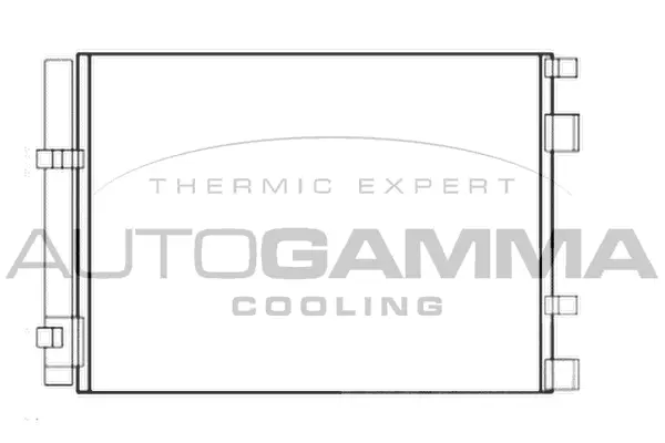 Condenser, air conditioning (105978)