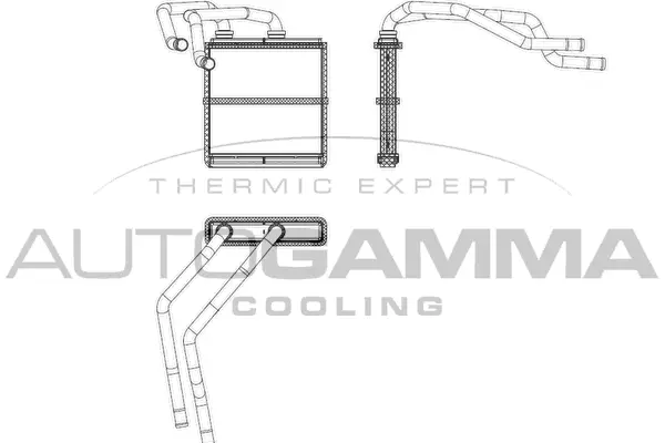 Heat Exchanger, interior heating (107516)