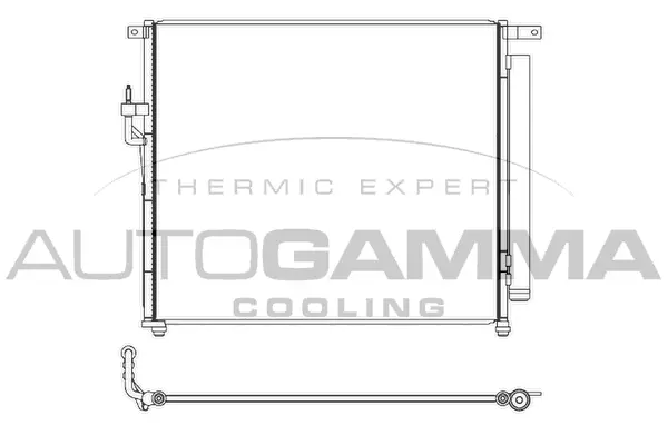 Condenser, air conditioning (107402)