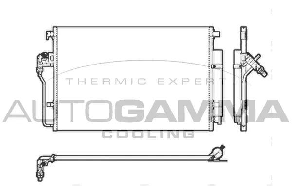 Condenser, air conditioning (104912)
