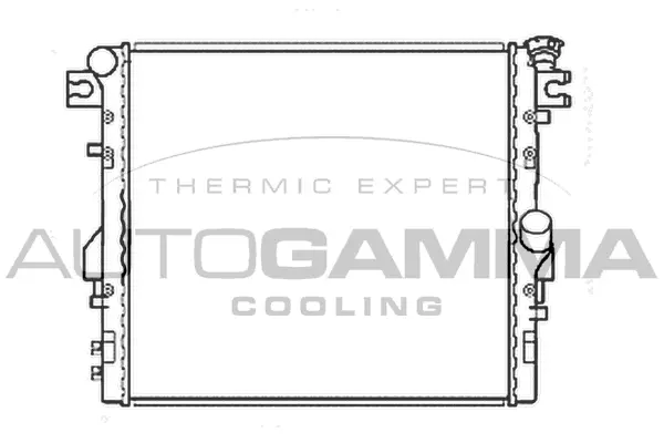 Radiator, engine cooling (107222)