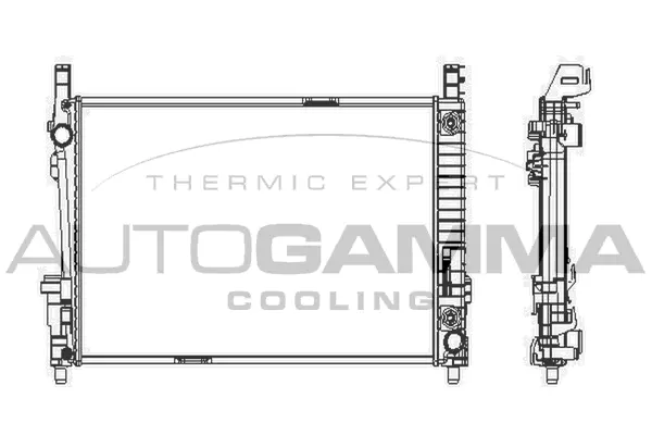Radiator, engine cooling (103994)