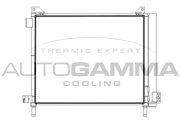 Condenser, air conditioning (107187)