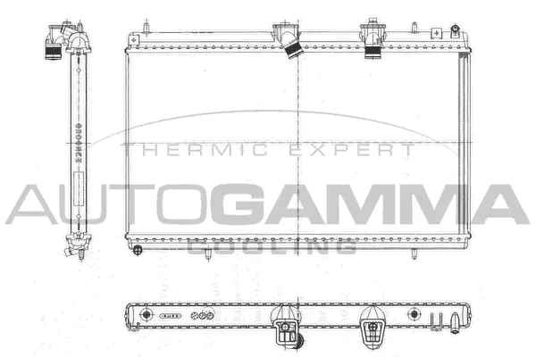 Radiator, engine cooling (103643)