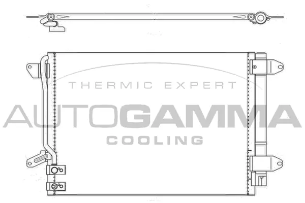 Condenser, air conditioning (107168)