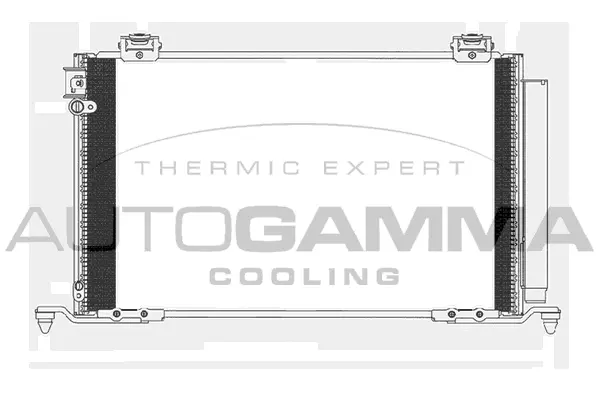 Condenser, air conditioning (104921)