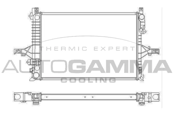 Radiator, engine cooling (104207)