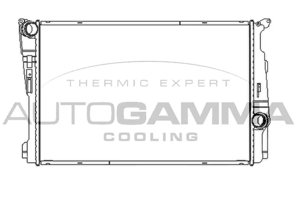 Radiator, engine cooling (107412)