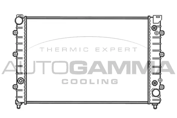 Radiator, engine cooling (102893)