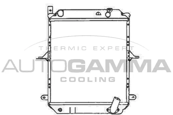 Radiator, engine cooling (105287)
