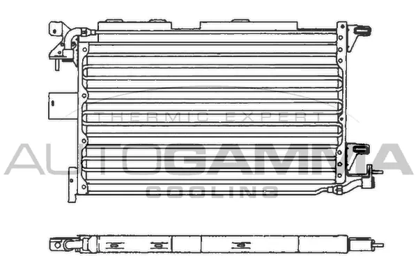Condenser, air conditioning (101586)