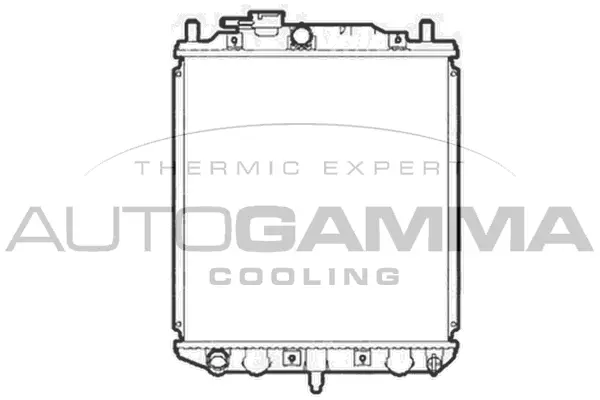 Radiator, engine cooling (103909)